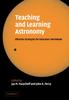 The Teaching and Learning Astronomy : Effective Strategies for Educators Worldwide Book