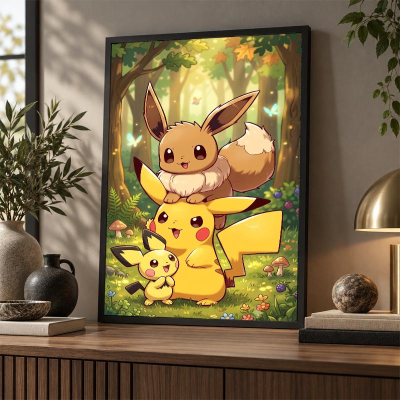 5D Diamond Painting Eevee DIY Full Drill Diamond Art Kit Home Decoration