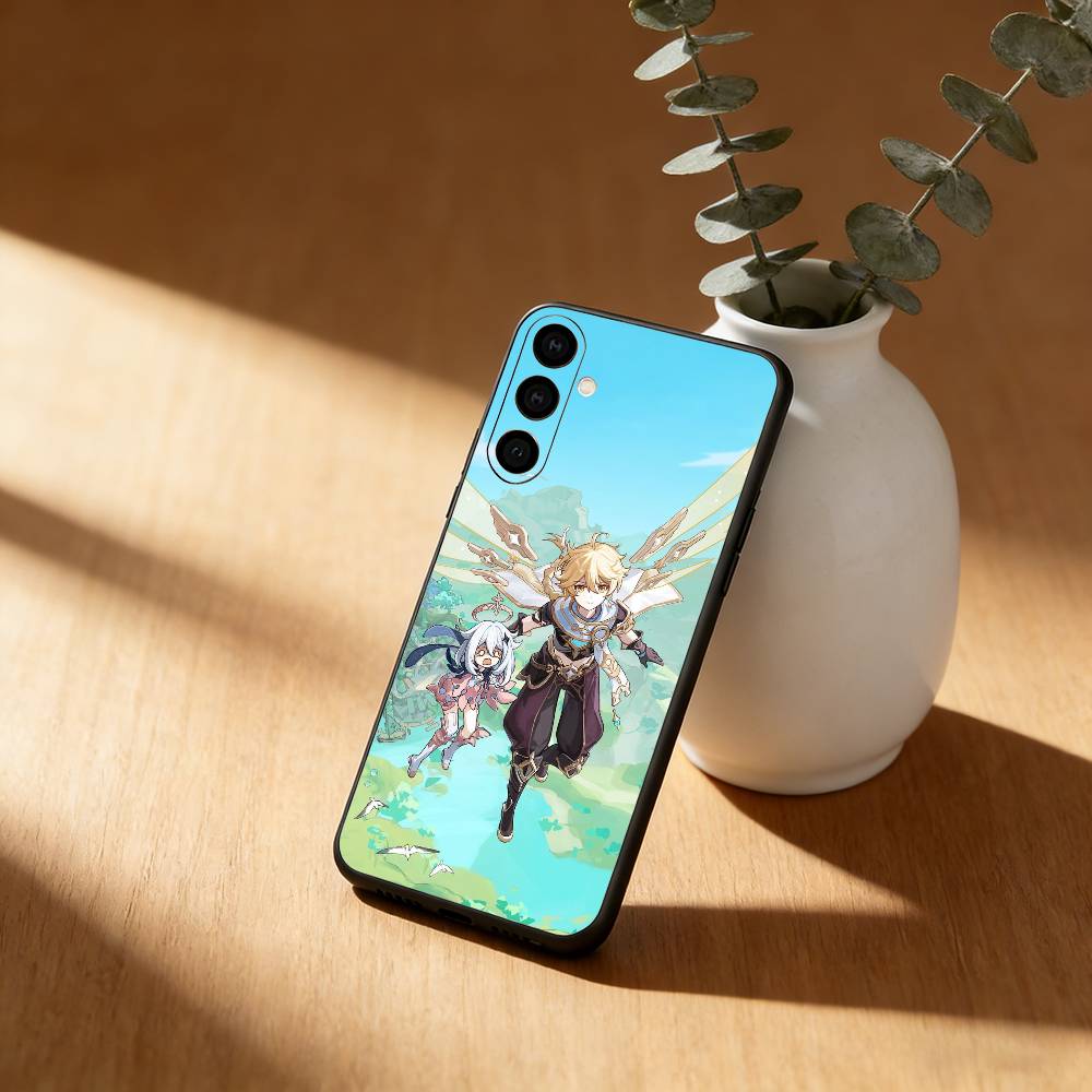 

A-AetherS wallpaper Phone Case For Samsung GalaxyA13,21s,22,31,32,52,53,71,72,73,Soft Black Cover Samsung a21s