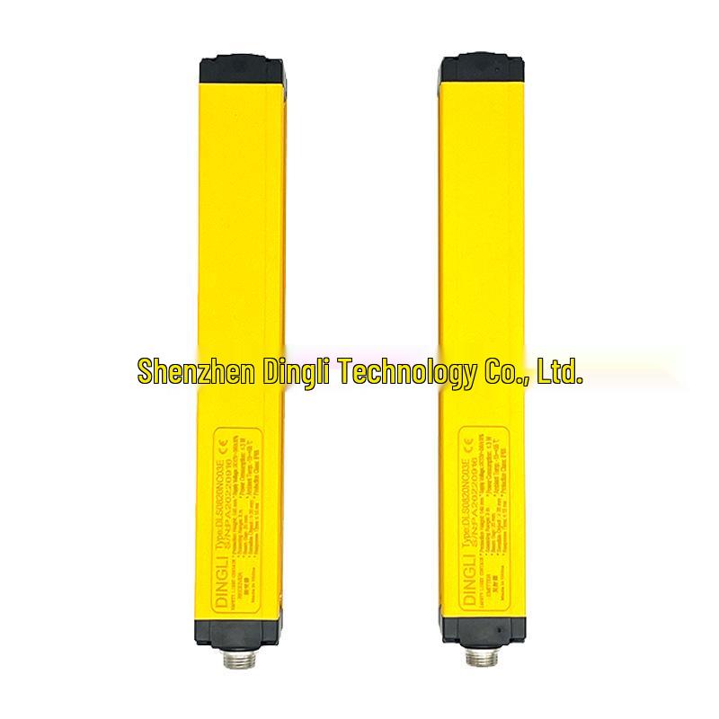 Universal Safety Light Curtain Sensor: Infrared Through-Beam Detector for Punching and Riveting Machines