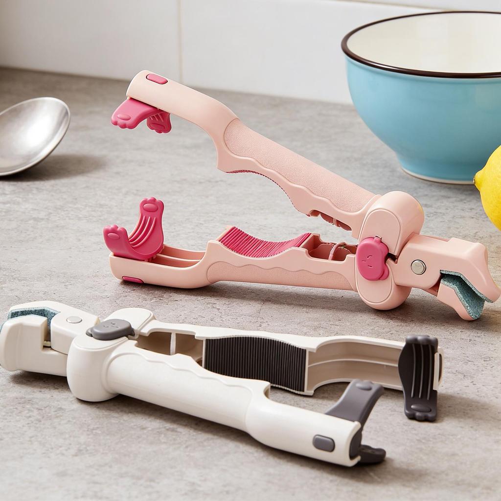 Hot Plate Gripper Non Slip Kitchen Tool Anti Scald Holder for Cooking Baking Pot Steamer Microwave Oven Dish Home Restaurant