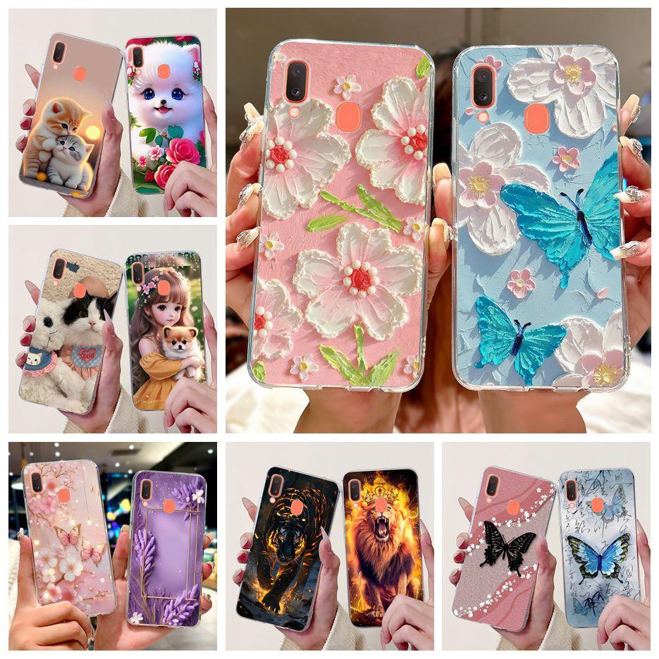 For Samsung Galaxy A20e Case SM-A202F Popular Fashion Painted Cover Soft Silicone Phone Case For Samsung A20e A202F Fundas Coque