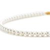 Lieri Magnetic Pearl White X Relieves Shoulder Colantotte Official Colantotte Brand Necklace, Gold, 42cm, Women's, Stylish, Stiffness, Cute, Pearl,