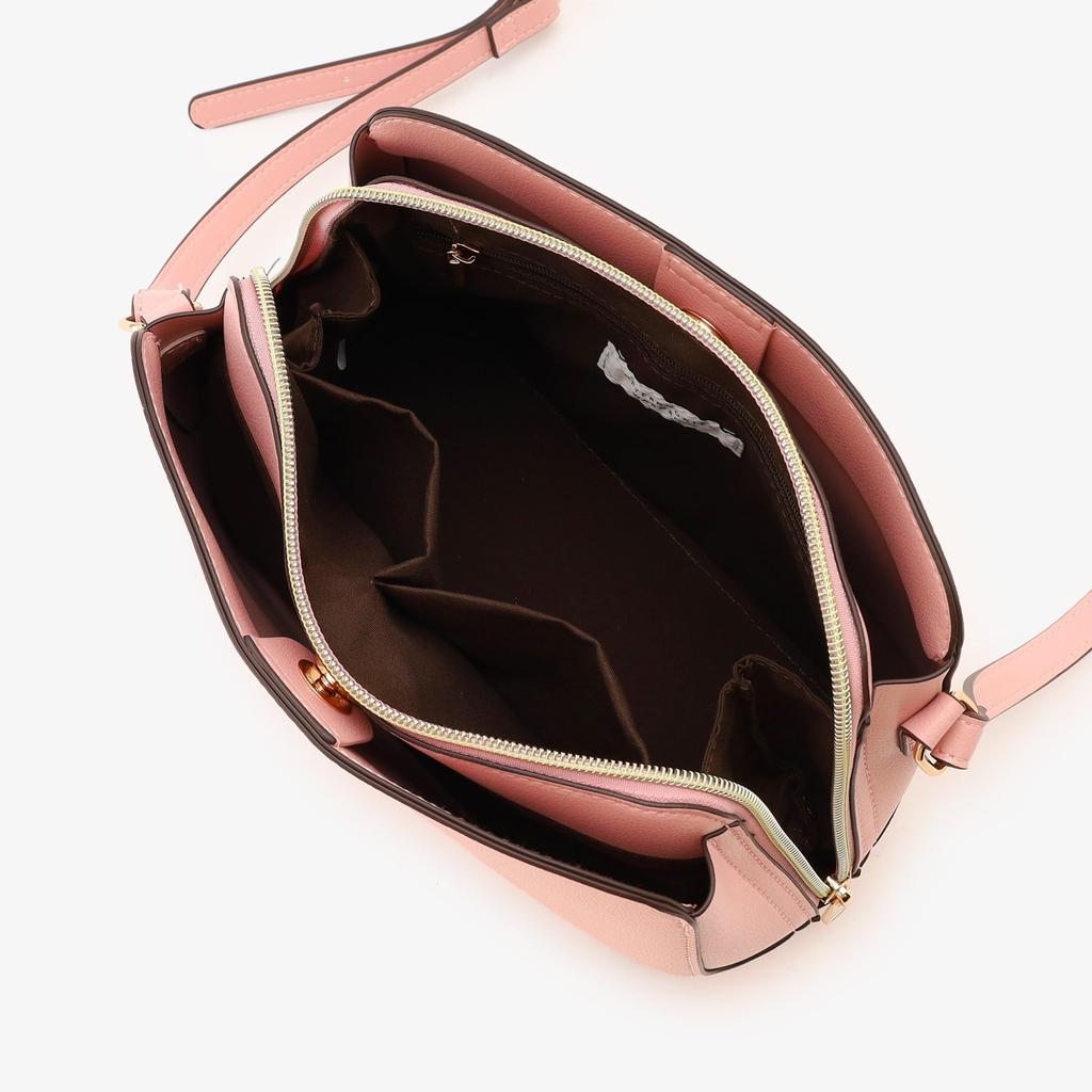 Afternoon Tea Living JB22 Lightweight Synthetic Leather Mini Shoulder Bag, Pink