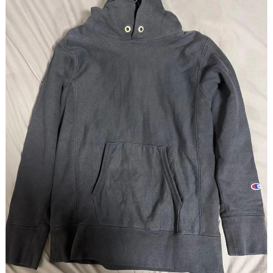 Reverse Weave Black Parka