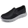 Skechers Go Walk Flex Comfortable Durable Low Top Casual Shoes Men sneaker Black 216323-BKGY