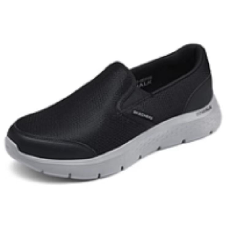 Skechers Go Walk Flex Comfortable Durable Low Top Casual Shoes Men sneaker Black 216323-BKGY