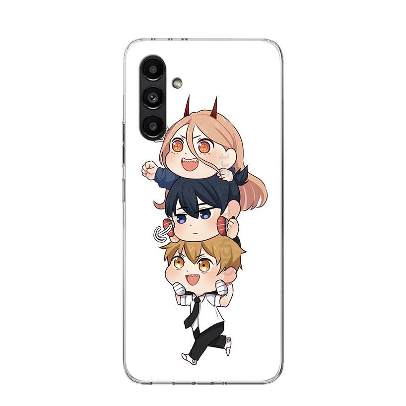 C-Chainsaw Mans Cute Phone Case For Samsung Galaxy A17 A16 A14 A15 A13 A57 A56 A54 A55 A53 A37 A36 A34 A35 A33 A26 A24 A25 A23 G
