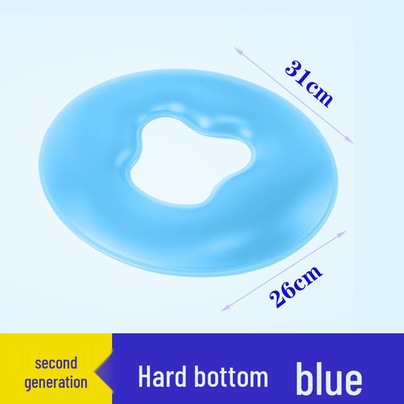 Silicone U-Shaped Beauty Pillow with Face Protection