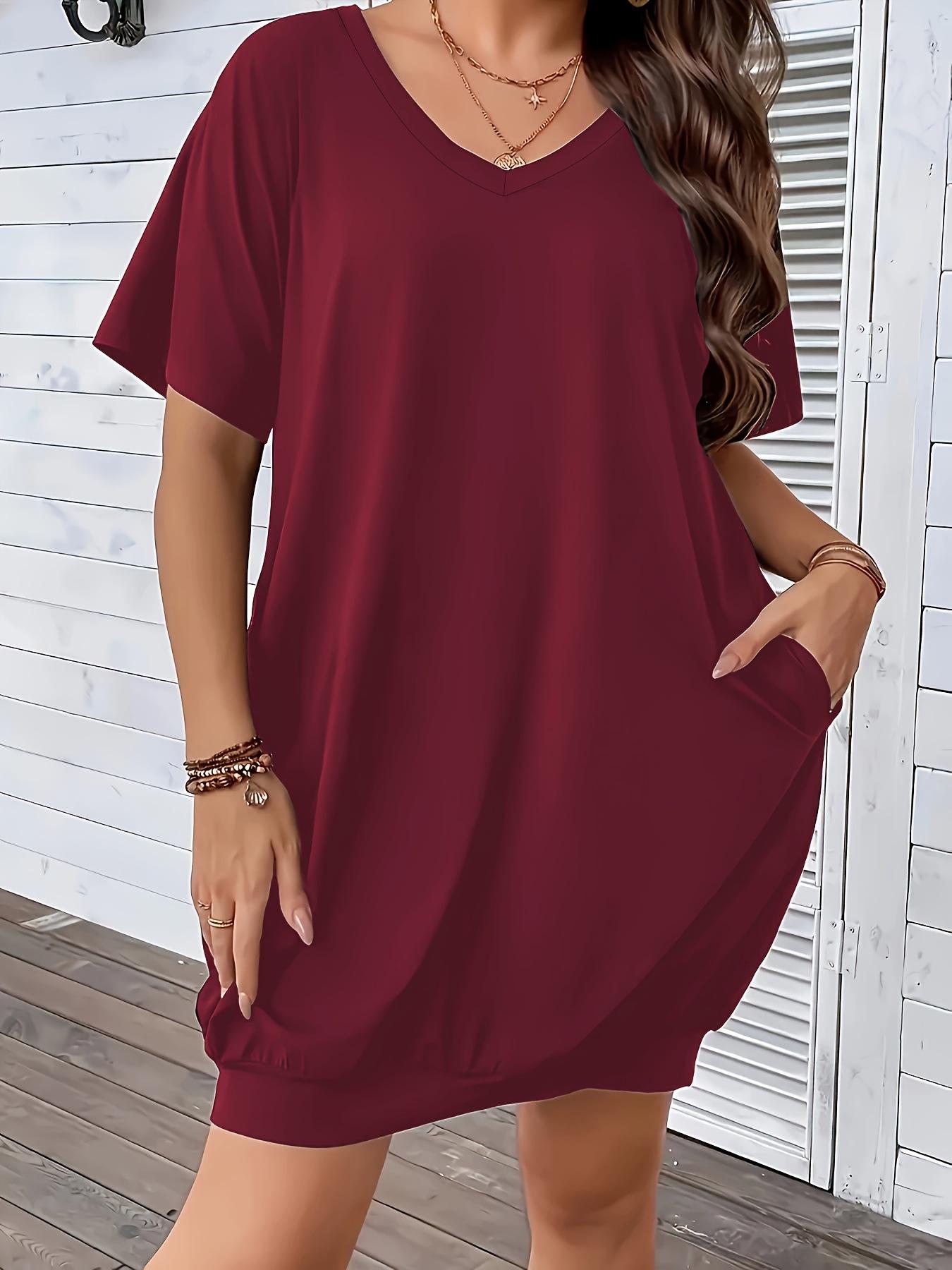 

2026 Spring European/American Sweetheart Neck Short Sleeve Plus Size Casual Dress 3XL