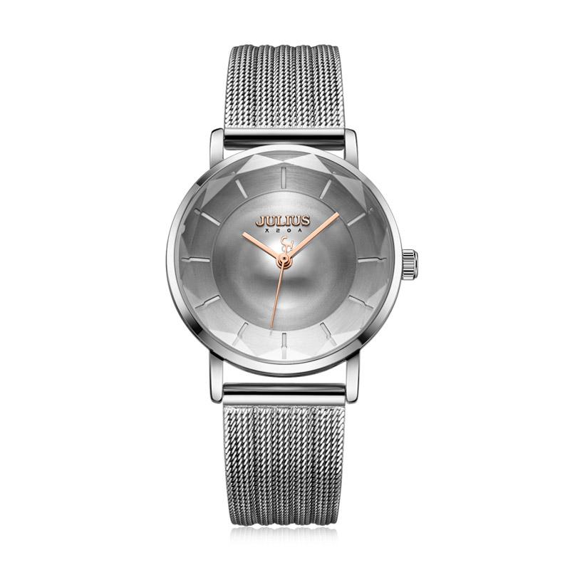 Cute Stainless Steel Julius Lady Women's Watch Japan Quartz Elegant Fashion Hours Clock Dress Bracelet Girl's Birthday Gift Box