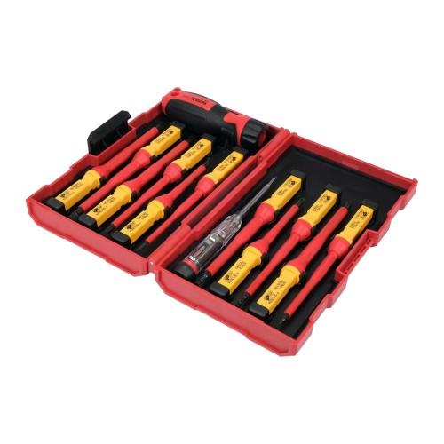 Yato Insulated Screwdriver Set (Pack of 13)