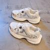 Dad Shoes Women's Shoes 2025 New Summer Versatile White Shoes Popular Mesh Breathable Fashion Casual Sports Net Shoes
