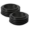 2PCS For Geberit Rubber Cone Seal For Low Level Flush Pipe/40mm Concealed Bend 119.668.00.1 Home Renovation Tool Accessories