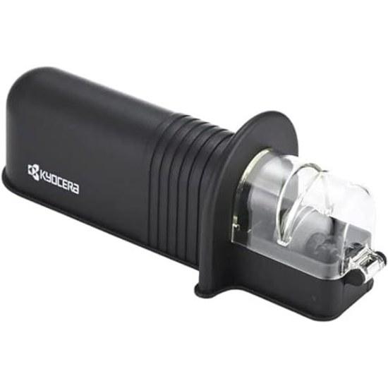 Kyocera Roll Sharpener Knife Manual Knife-Specific (Stainless Steel Titanium Steel) Double-Edged Blades Fine Ceramic Grinding Stone About 10 Strokes