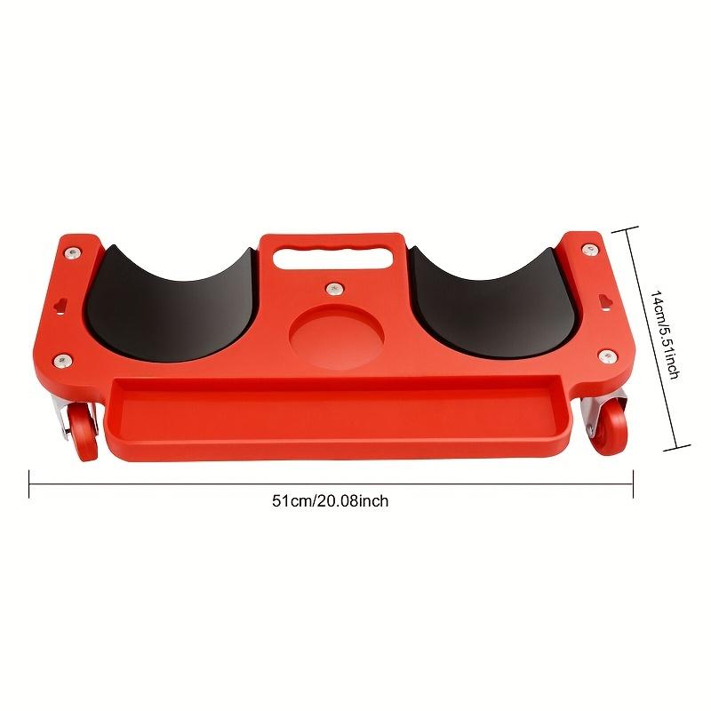 Multi Purpose ABS Wheeled Rolling Platform Built In Tool Tray For Mechanics Auto Repair Flooring Carpentry