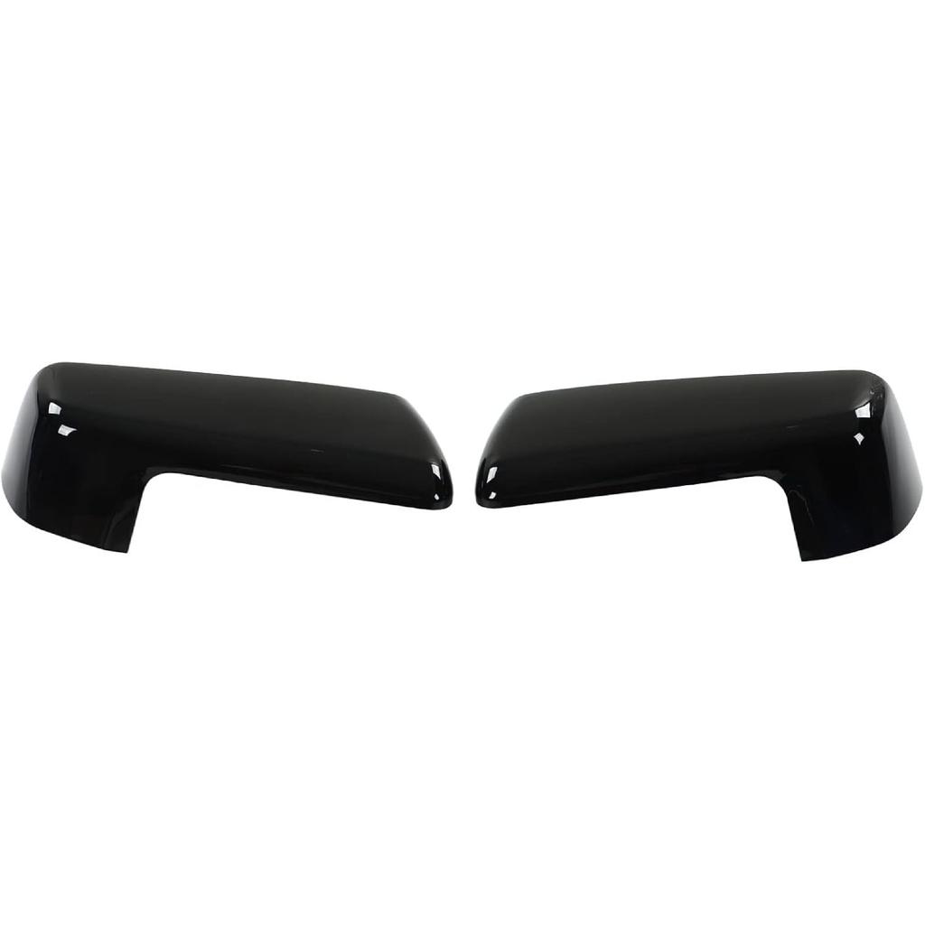 Cubierta Exterior Superior de Espejo Retrovisor Lateral Izquierdo Derecho para 1500 2019-2022 (Negro brillante)