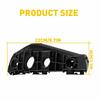 For Toyota Corolla 2011-2013 Bumper Support Bracket Plastic Hold Mount Front 2PC