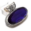 Amethyst Gemstone Handmade 925 Sterling Silver Jewelry Pendant 1.38" h8F51