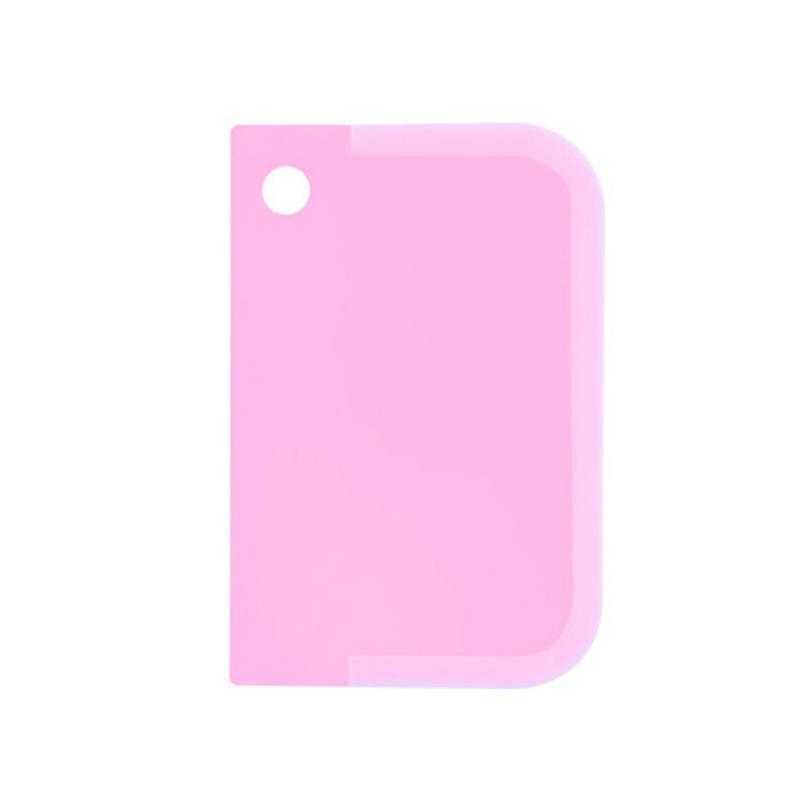 Decorating Tool Baking Dough Cutting Scraper Plastic Dough Scraper Thickened Cream Scraper
