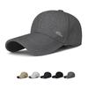 Long Brim Hat Spring Autumn Men's Sports Outdoor Travel Hat Adjustable Baseball Cap