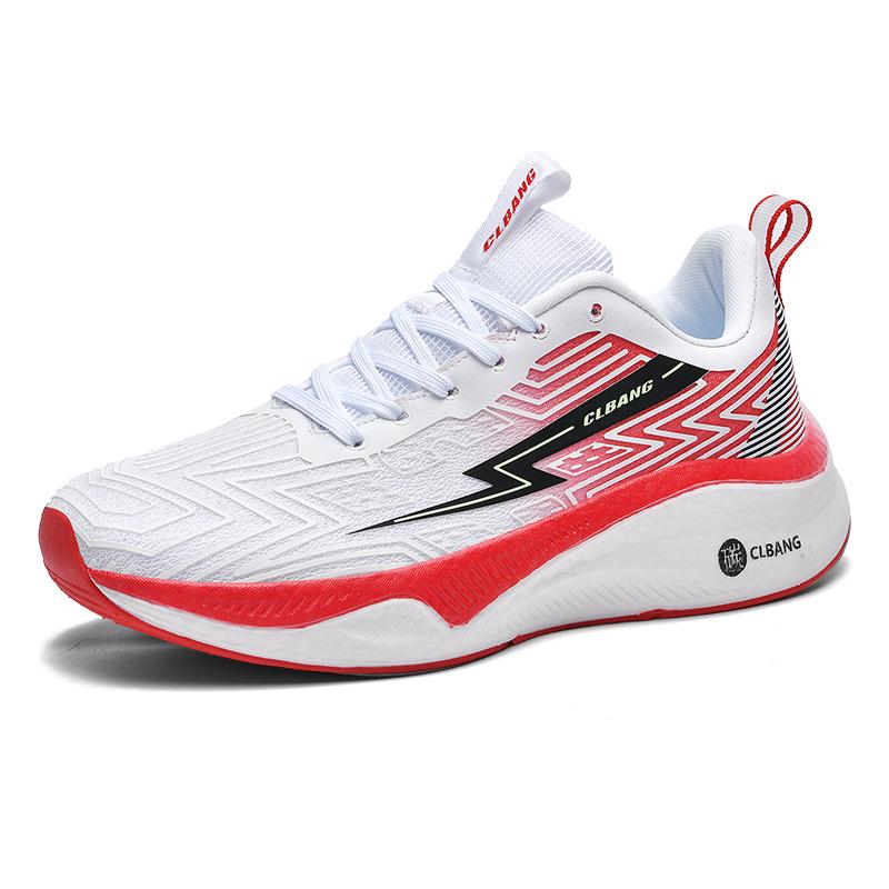 

Ультралегкие мужские кроссовки для бега, женские, высококачественные, для бега на открытом воздухе, подошва E-TPU, амортизирующая, резиновая, противоскользящая, кроссовки для марафона 45