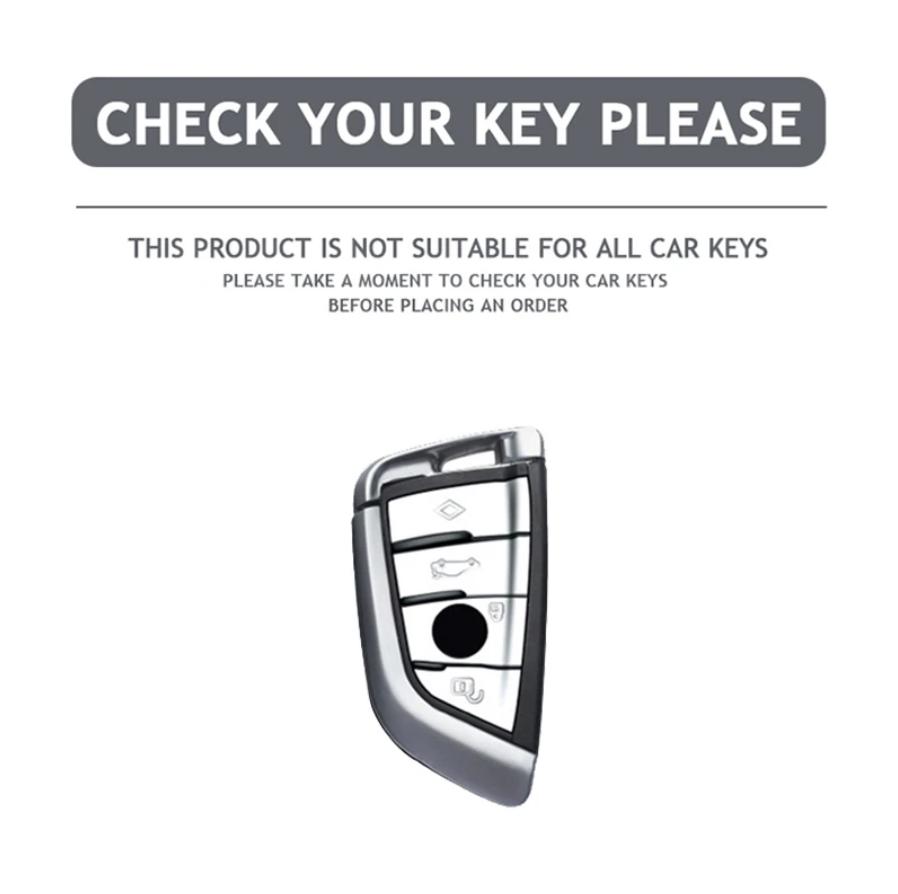 TPU Golden Edge Style Car Key Case Cover Shell Fob For BMW X3 X5 X6 F30 F34 F10 F20 G20 G30 G01 G02 G05 F15 F16 1 3 5 7 Series