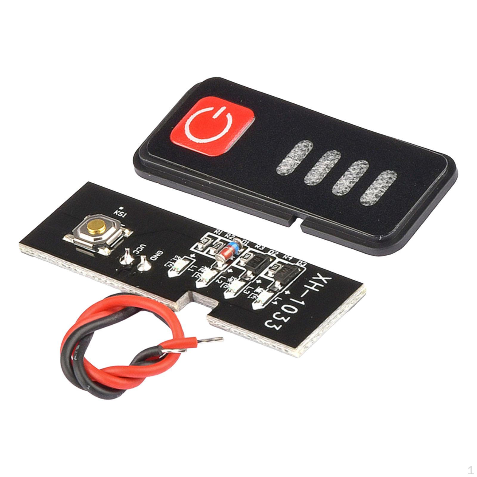 

Індикатор ємності батареї Світлодіодний дисплей Модуль 5S 18 В 21 В Датчик Монітор Електричний