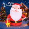 5.91FT Yard Lawn Party Decoration Inflatable Santa Claus Gift Boxes Toy LED light Xmas Home Supplies Ornaments Christmas Gift