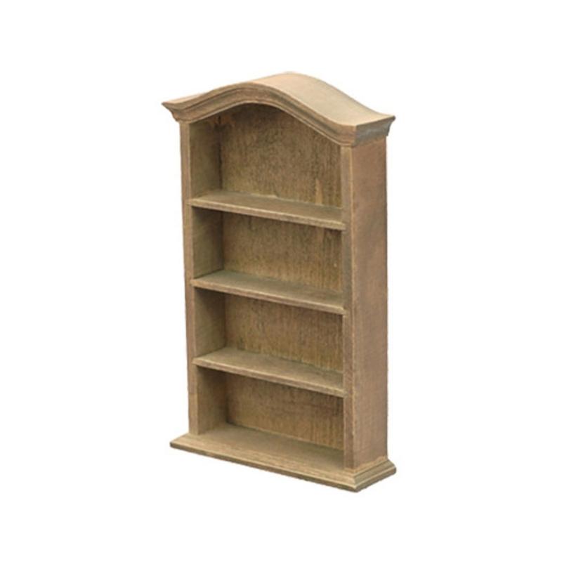 1/12 Puppenhaus Dekoration Miniatur Bücherregal Möbelmodell Realistisches Bücherregal für Spielszene Möbel Kinderpuppen Zubehör