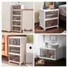 Transparent Pull-out Shoe Rack and Folding Storage Box