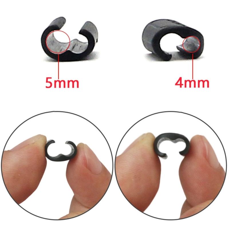 10Pcs Road Bike Cable clip Road Bike Cable Clamps Tube Buckle Bicycles Cable Clamps for Mountain Bike Road Bicycles