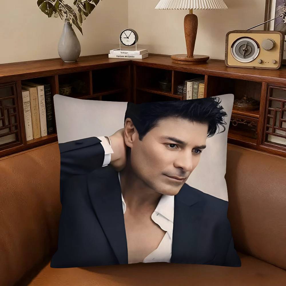 Singer Chayanne Pillow Case Fashion Square Pillowcase Bedroom Sofa Room Ins Decoration Leisure