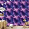 Watercolor Galaxy Wallpaper Violet and Indigo for Living Room and Bedroom 50x1000