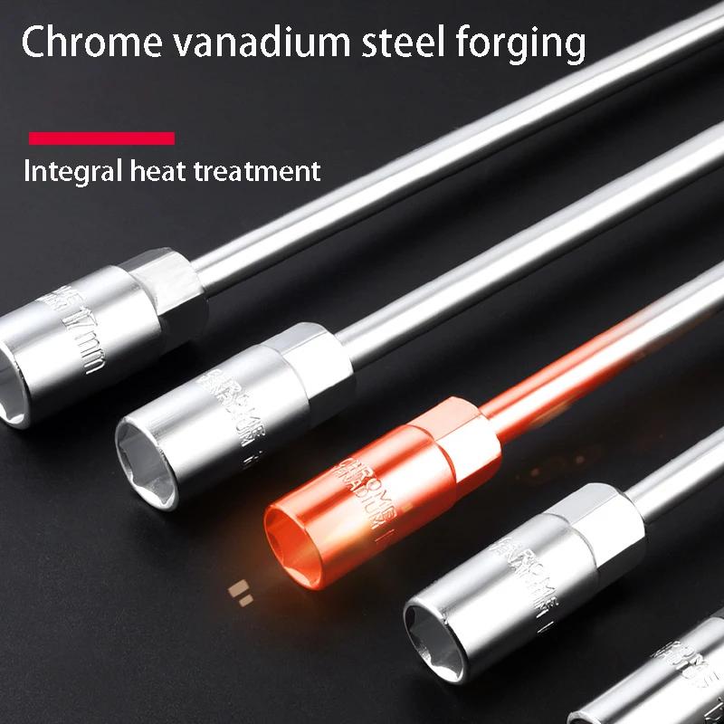 6-19mm T-Stil Steckschlüssel Mechaniker Schraubendreher Reparatur Steckschlüsselsatz Auto Mechanische Werkstattwerkzeuge Sechskantschlüssel Handwerkzeuge Mutternschlüssel