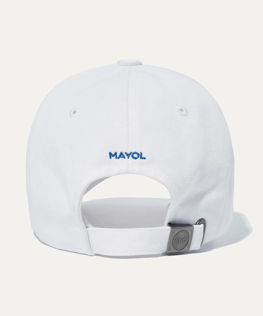 MAYOL Hexagonal Wappen Ball Cap_White