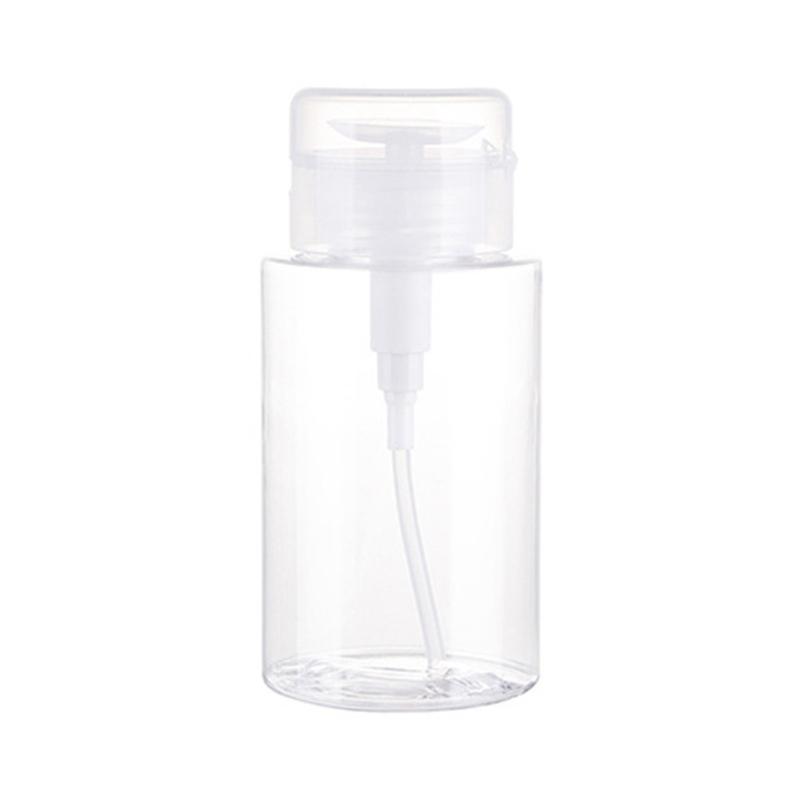 

Push Down Pump Dispenser Empty Refillerble Bottle with Flip Top Caps for Nails Polish,Travel Cosmetics Packaging Bottle