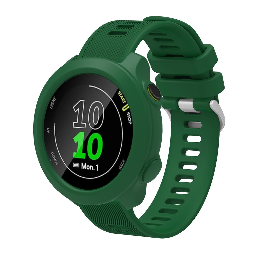 TPU Beskyttende Klokkeveske For Garmin Forerunner 158 Smartklokke Beskyttelsesveske Deksel Mykt Skall Erstatning Støtsikker Klar