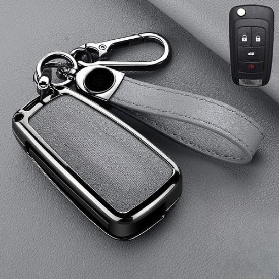 Zinc Alloy Leather Car Key Case Cover For Buick Cascada Verano Encore LaCrosse
