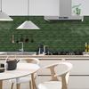 3D self-adhesive wall stickers, waterproof and easy to clean, suitable for kitchen, bathroom, living room, dining room, etc.