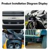 3 Inch 8D LED Lens Driving Work Light 30W Dual Color Flush Mount Fog Lamp Square Round For Off Road 4x4 Truck SUV ATV Motorcycle