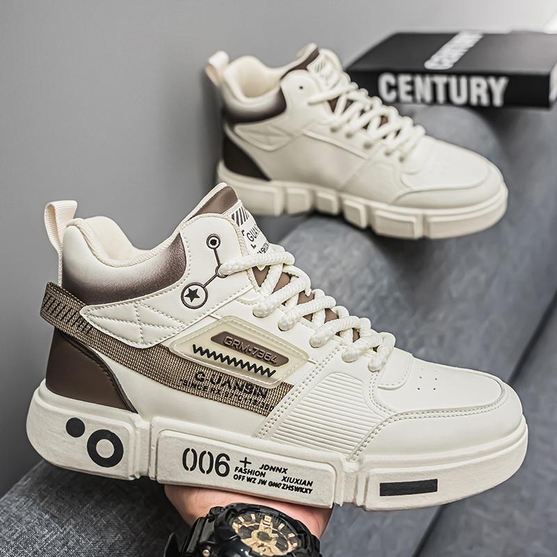 

Высокие мужские туфли зима 2024 новые нишевые модные спортивные туфли для серфинга молодежная корейская версия универсальные повседневные туфли среднего размера 39