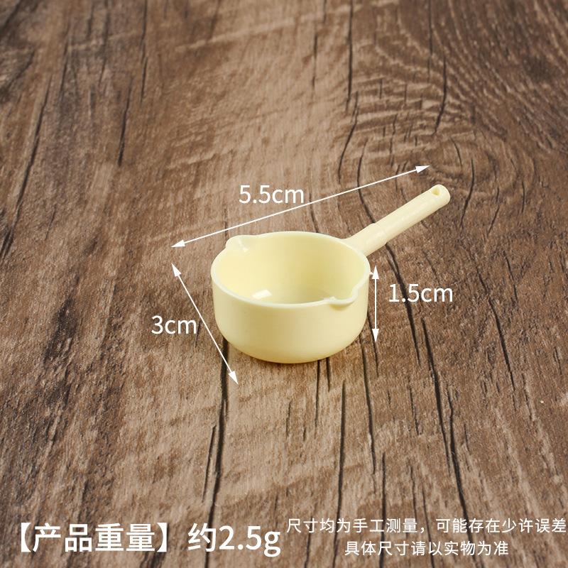Mini Miniature Simulation Plate Small Bowl Tableware Diy Food Play Accessories Mini Container Play House Kitchen Toys