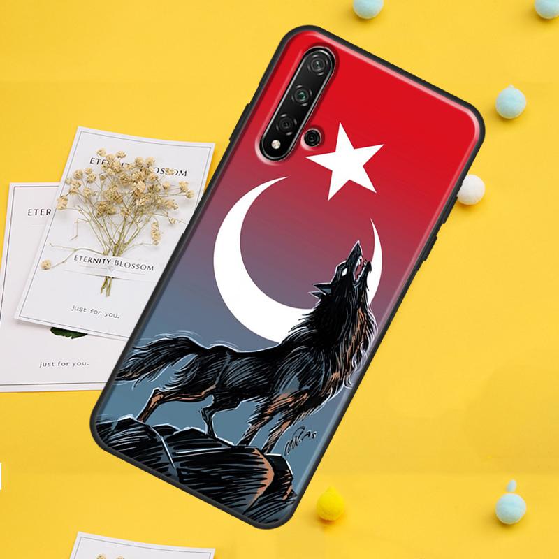 Turkey Wolf  Mustafa Kemal Atatürk For Huawei Nova 7i 8i 11i 12i 12s 9 10 SE Y91 Y90 Y60 Y70 Y72 Y61 P60 Pro P30 P40 Lite Case