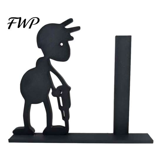 Decorative Bathroom Tissue Storage Funny Ant Toilet Paper Holder, 3D Printed Novelty Black Free Standing Creative Study Room Holder Roll Stand