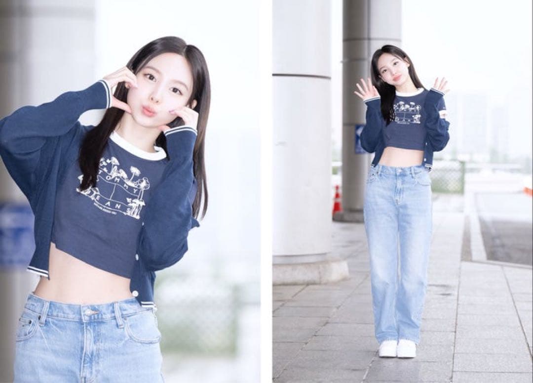 

[Б/У] TOMMY TEE Укороченная футболка Nayeon Tommy Jeans