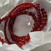 etrive Red Carnelian Necklace(2size)