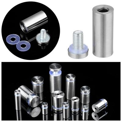 Advertisement Standoffs Pin Billboard Fixing Screws Glass Fasteners Advertising Board Fixed Nails