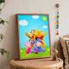 Disney Winnie The Pooh Painting Kit Home Wall Decor Handmade Gift Art Canvas DIY Cartoon Fun Wall Decor Crafting Hobby Art Gift 130