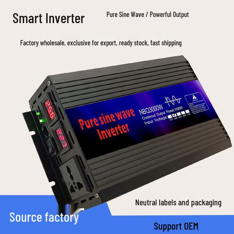 Multi-Voltage Car Pure Sine Wave Inverter: 12V/24V/48V/60V to 220V 50Hz/60Hz 12V to 220V/1000W